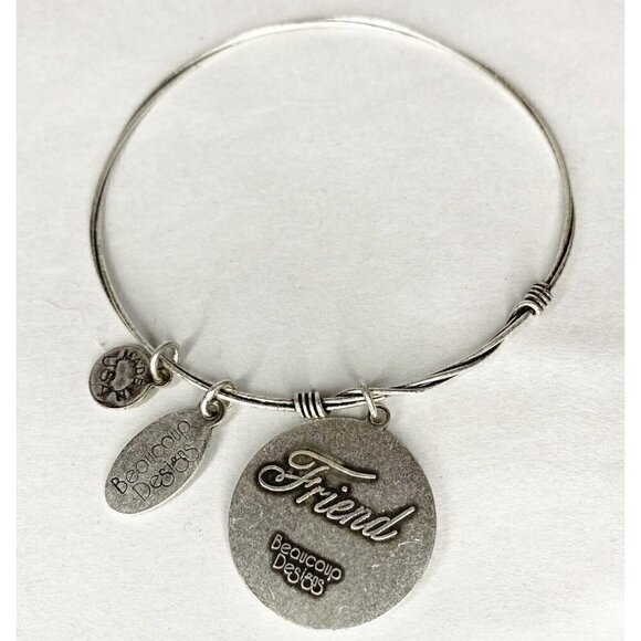 Beaucoup Designs Silver Bracelet Paris Charms Made In USA Eiffel Tower - Picture 3 of 3